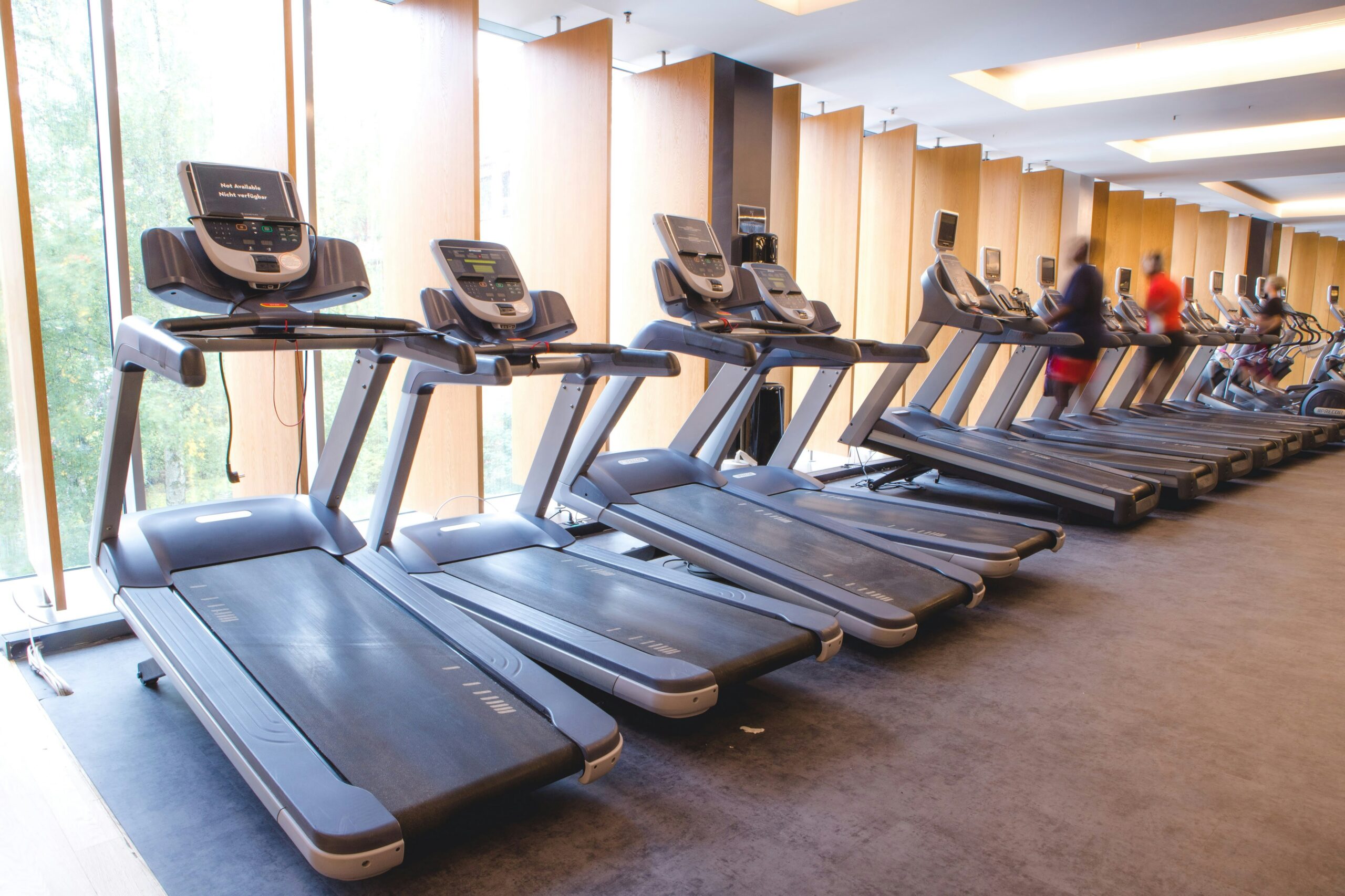 Treadmill walking